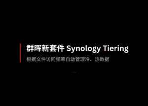 群暉新套件 Synology Tiering：可根據(jù)訪問(wèn)頻率自動(dòng)管理冷、熱數(shù)據(jù) 9